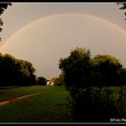 Branitzer Park unter dem Regenbogen