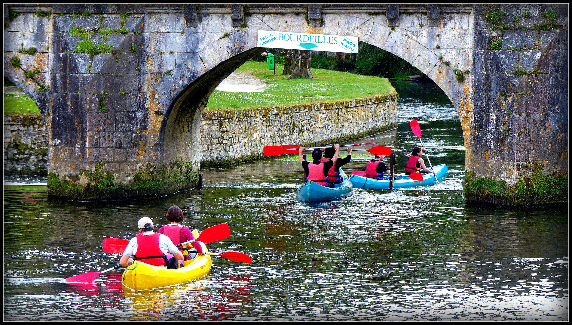 BRANTOME - Exo n°12 " sous les ponts + UJUC . 