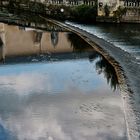 Brantôme - reflets sur l'eau 