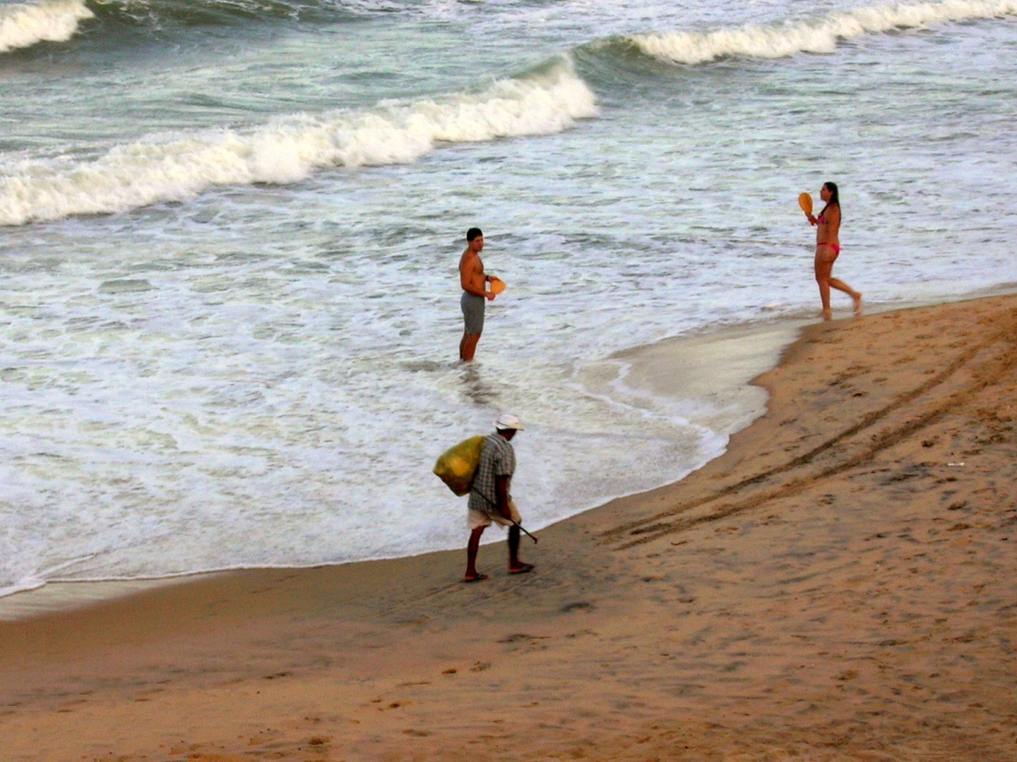 Brasil, a jugar ... y a trabajar