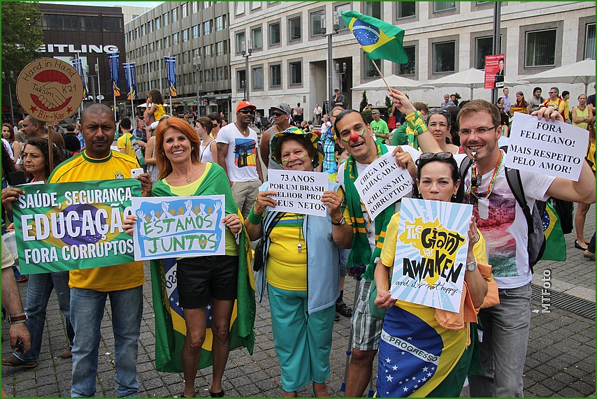 BRASIL Stuttgart Demo 22.06.13