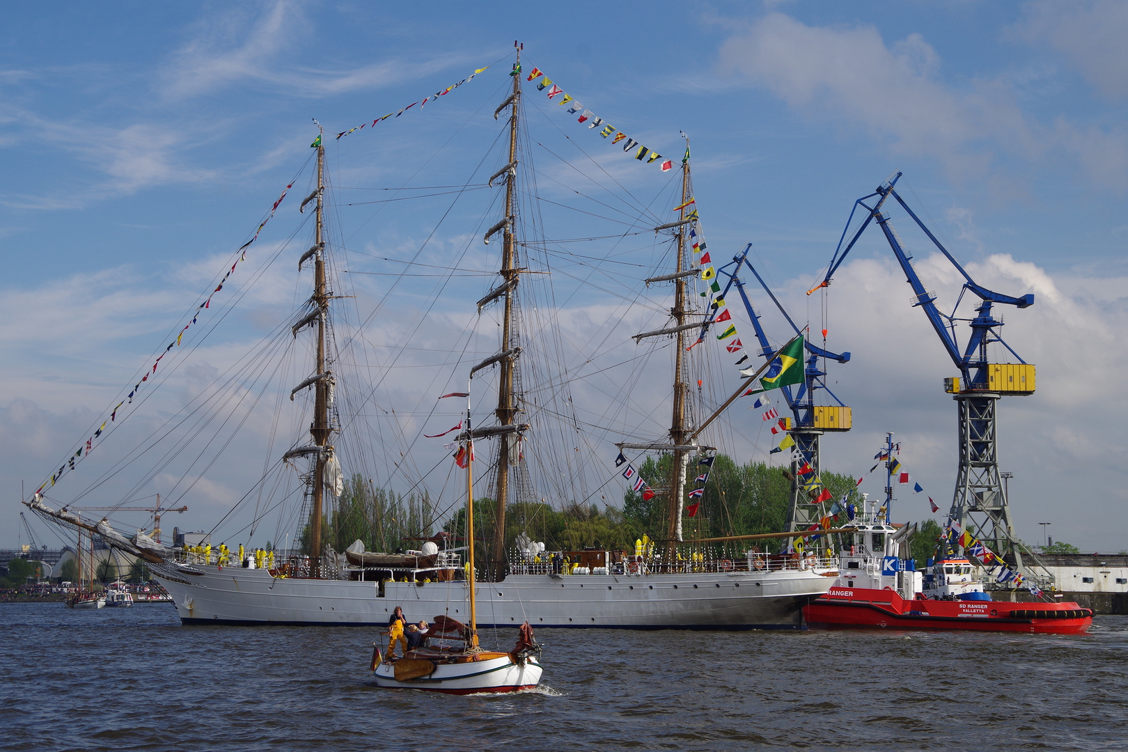 Brasilianisches Segelschulschiff "Cisne Branco"