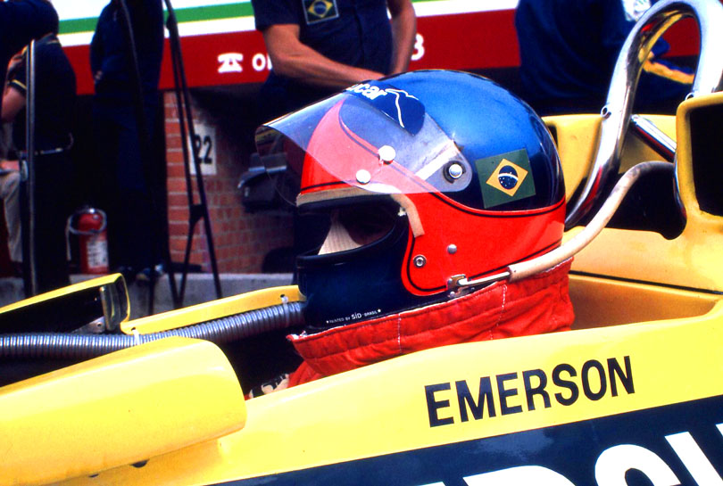 Brasilien WM in der Formel 1 "Emerson Fittipaldi" liebevoll Emo genannt.