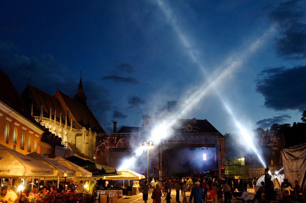 Brasov - vor dem Event