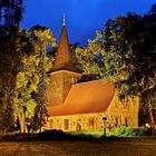 brass-coloured church