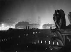 Brassai, veduta notturna di Parigi da Notre Dame
