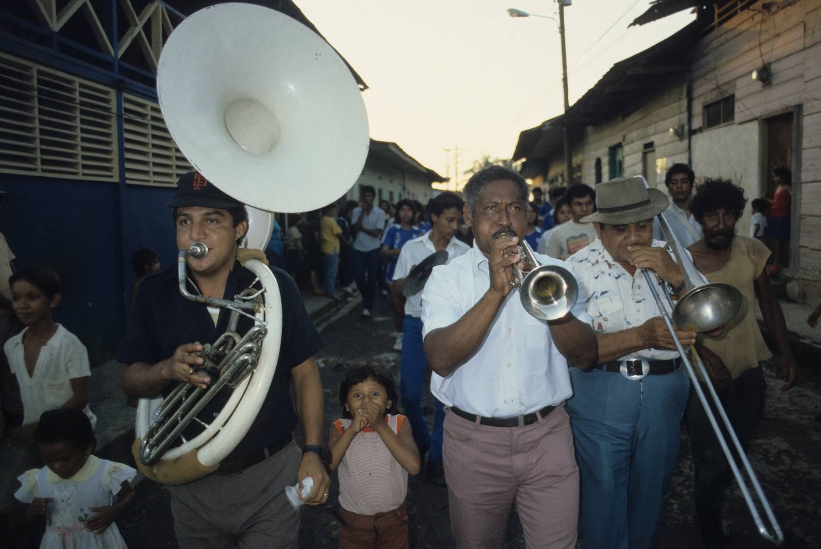 Brassband in Nicaragua.