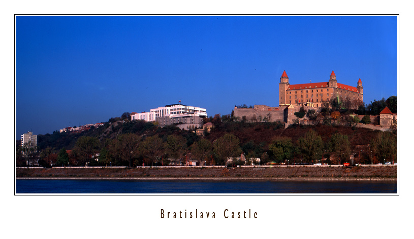 Bratislava Burg und Parlament