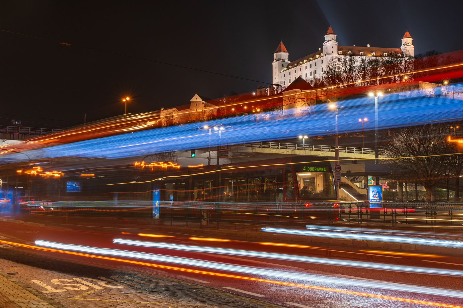 Bratislava by night