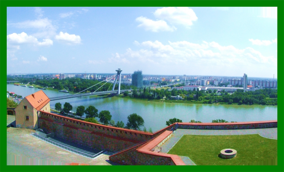 Bratislava Donau Panorama