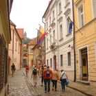 Bratislava - via caratteristica del centro storico