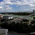 Bratislava von der Burg aus Fotografiert