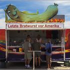 Bratwurststand - kurz vor New York :-)