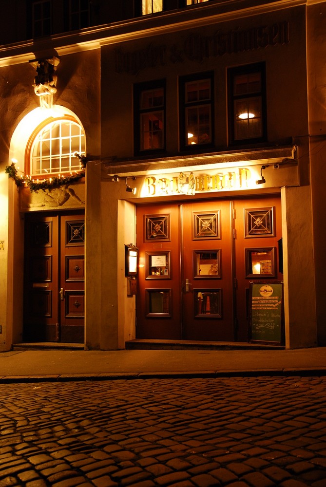 Brauberger Lübeck bei Nacht