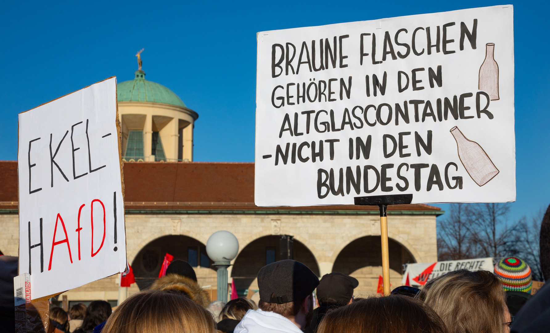 Braune Flaschen...