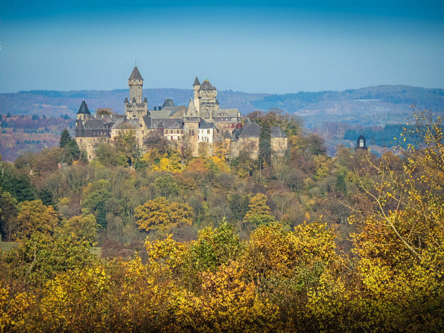 Braunfels Schloß im November