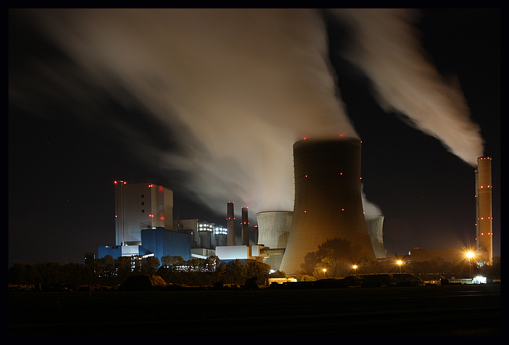 Braunkohlekraftwerk der RWE in Niederaussem