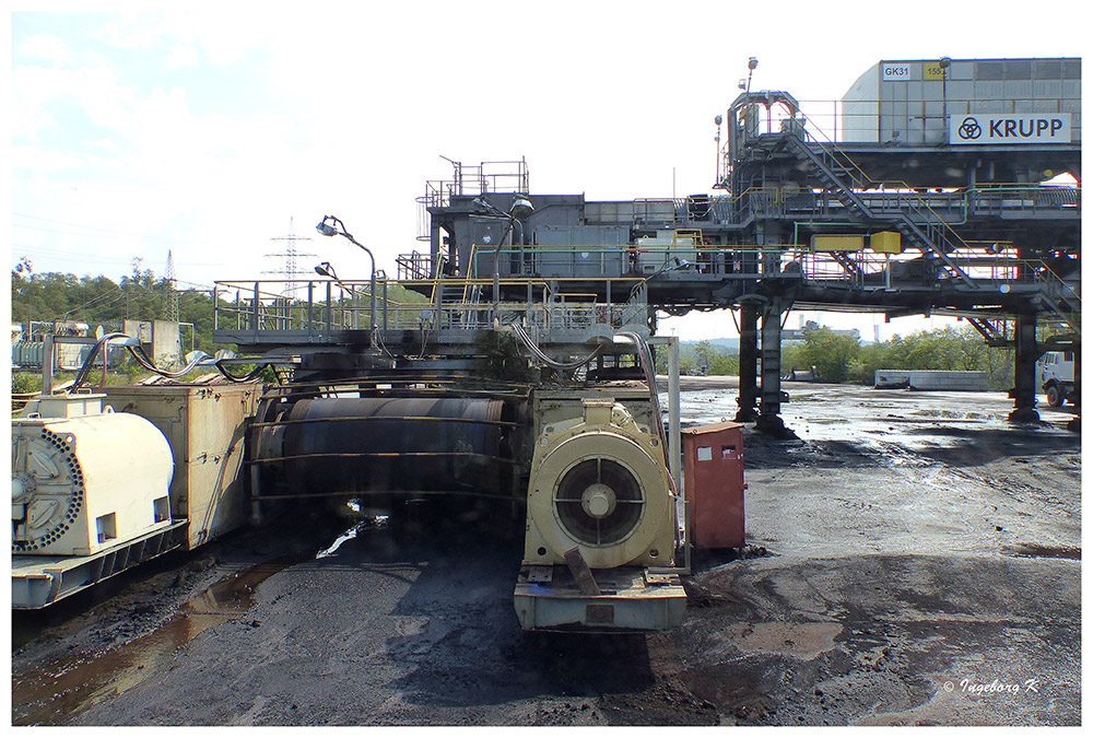 Braunkohlentagebau Garzweiler - Transportanlagen - Maschinenpark