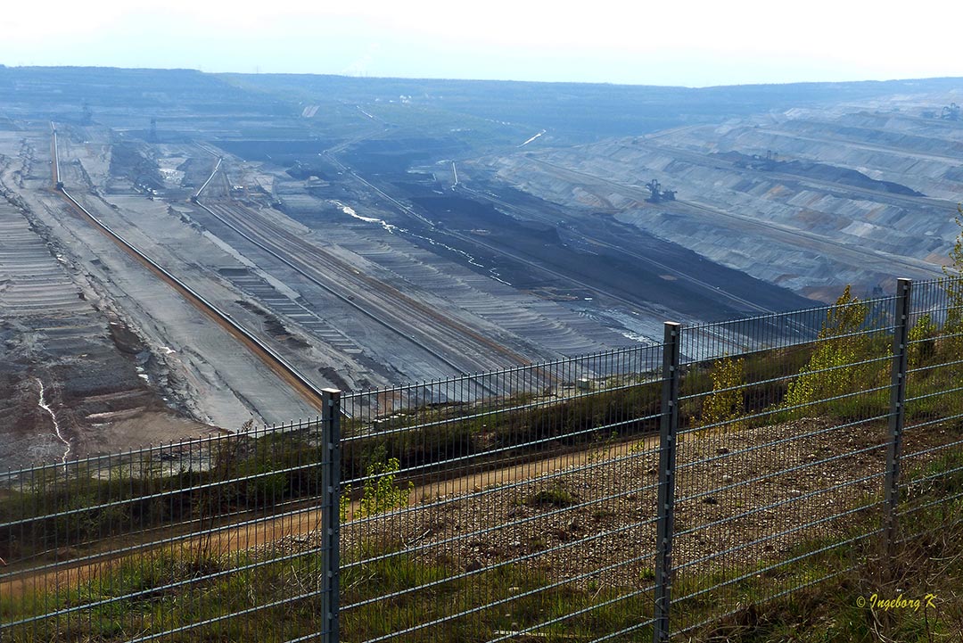 Braunkohlentagebau Hambach Abbaugebiet