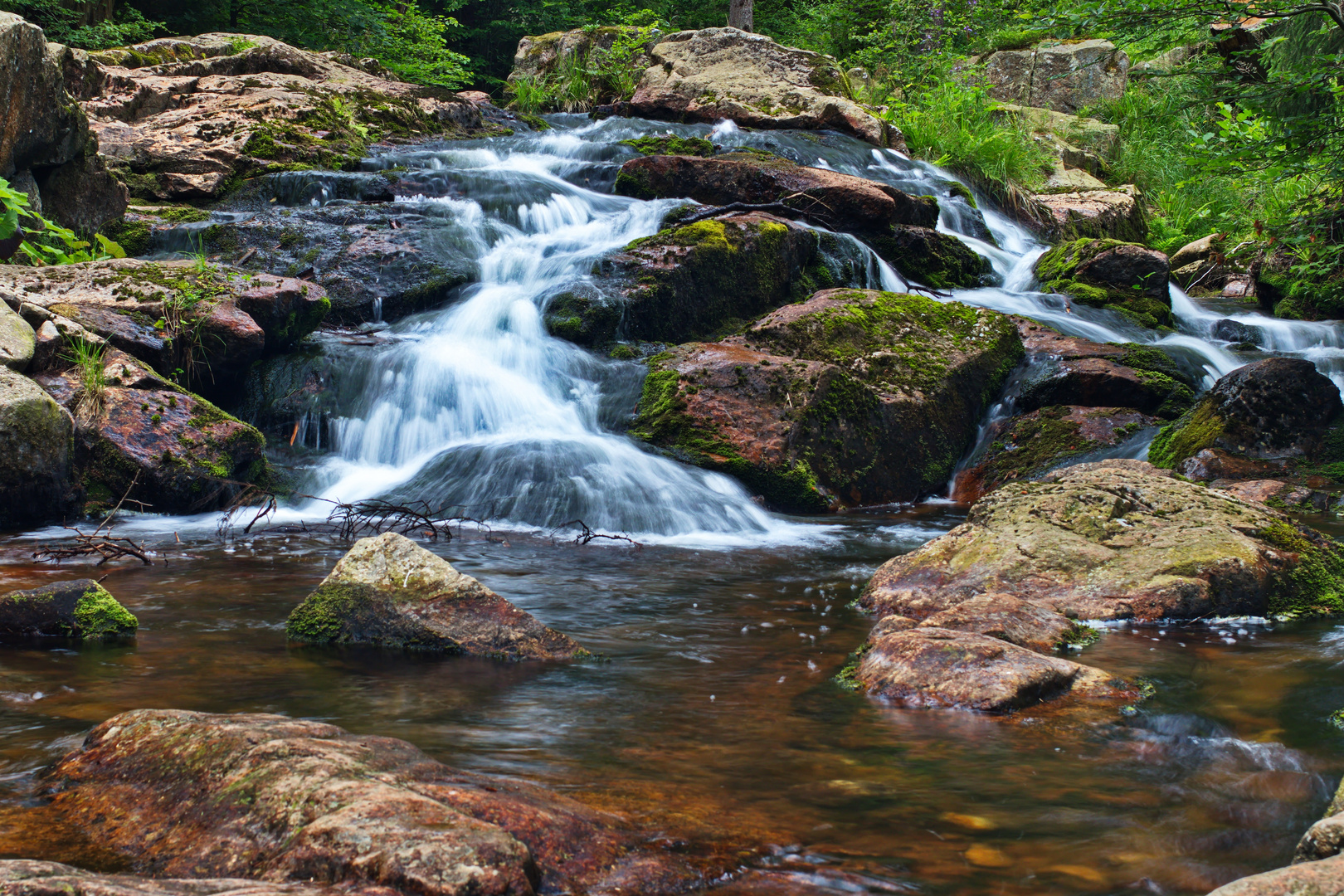 Braunlage unterer Bodewasserfall