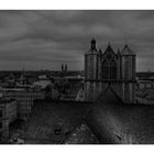 Braunschweig - City " Dom St. Blasius, und die Dächer von Brunswick, vom Rathaus aus gesehen... "