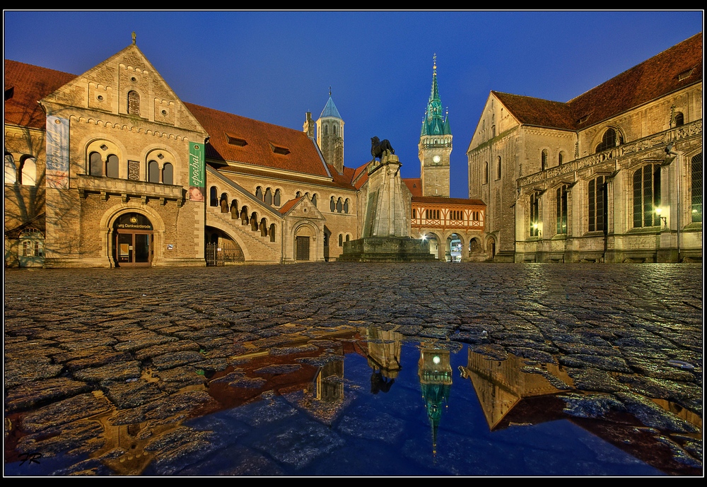 Braunschweig in der Pfütze