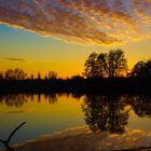 Braunschweig Riddagshausen Sonnenuntergang