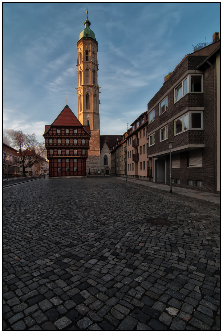 Braunschweig, St. Andreas und "Alte Waage" ...