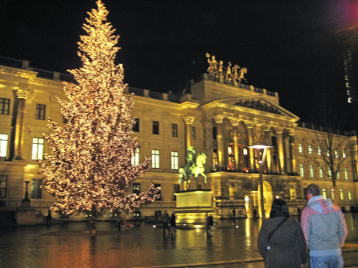 Braunschweig, Weihnachten am wieder aufgebautem Schloß!