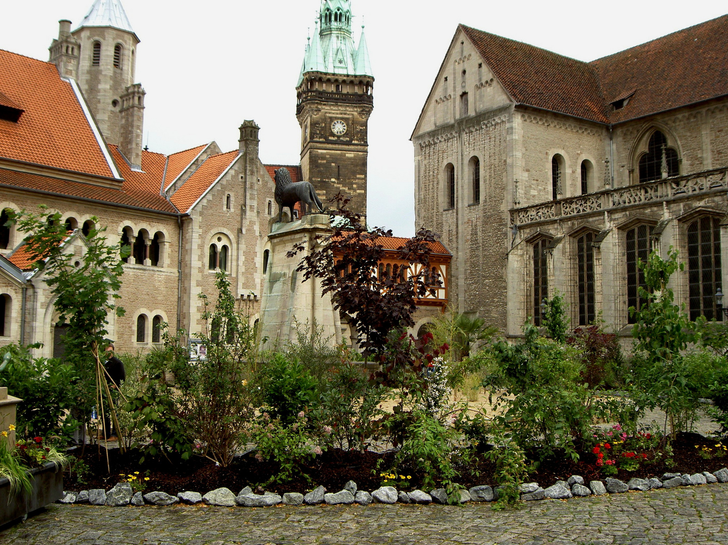 Braunschweiger Burgplatz bei "Grüne Punknte in der Stadt"