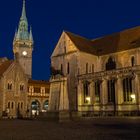 Braunschweiger Burgplatz - Blaue Stunde