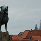 Braunschweiger Löwe und Marktkirche in Goslar (2)