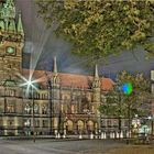 Braunschweiger Rathaus bei Nacht