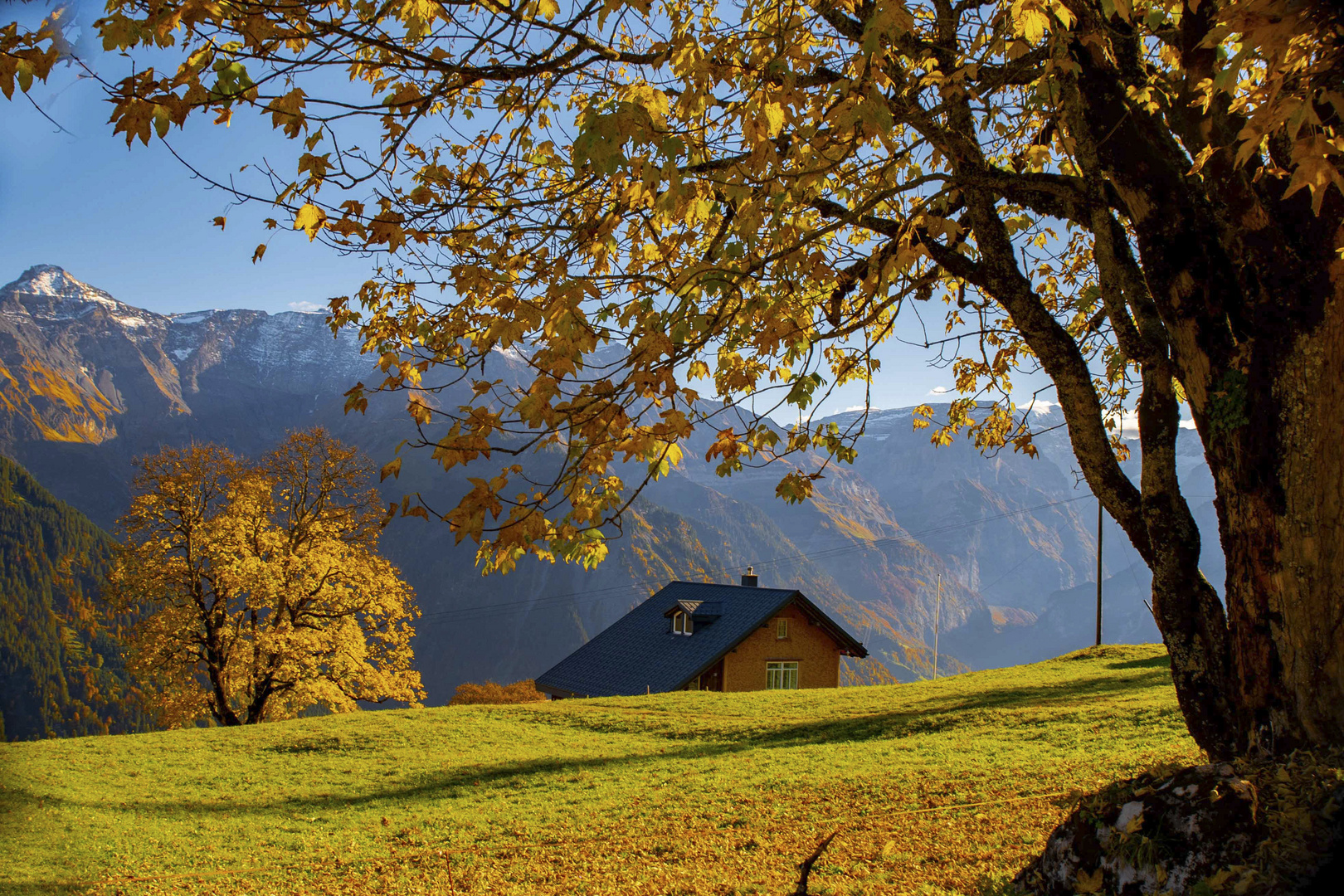 Braunwald im Herbst 2018