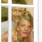 Braut am Fenster