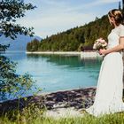 Braut am Walchensee
