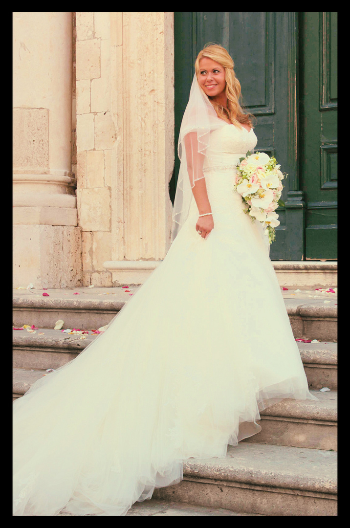 Braut in Dubrovnik