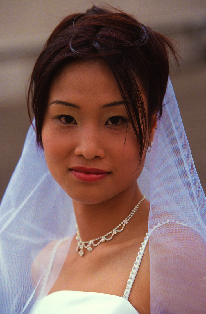 Braut in Hongkong