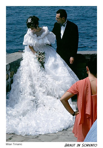 Braut in Sorrento