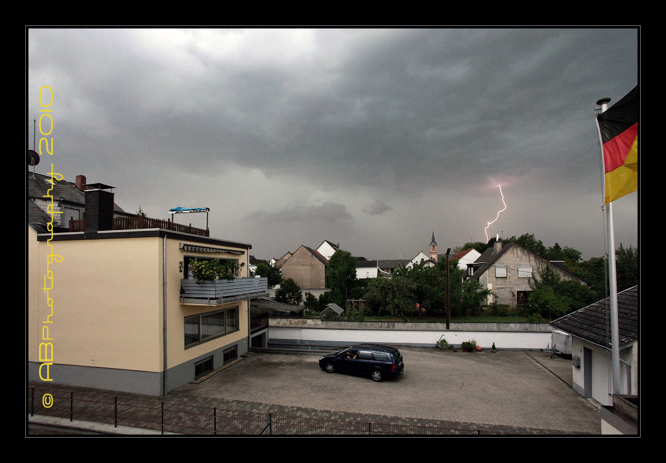 Braut sich da ein Unwetter auf ??