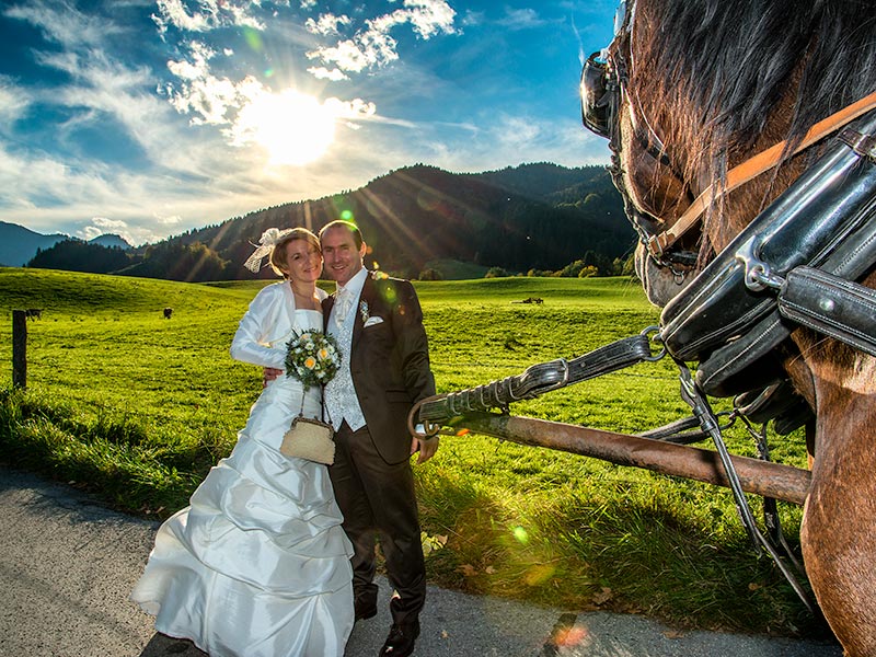 Brautpaar am Schliersee