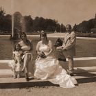 Brautpaar im Schwetzinger Schlosspark