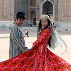 Brautpaar in Samarkand