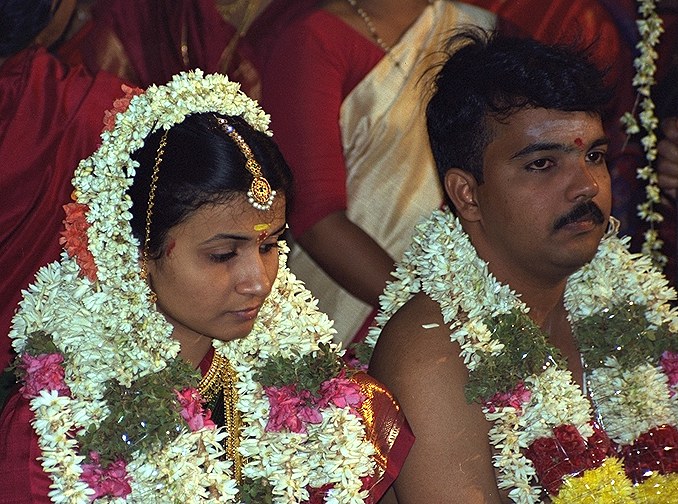 Brautpaar - Madras - Südindien