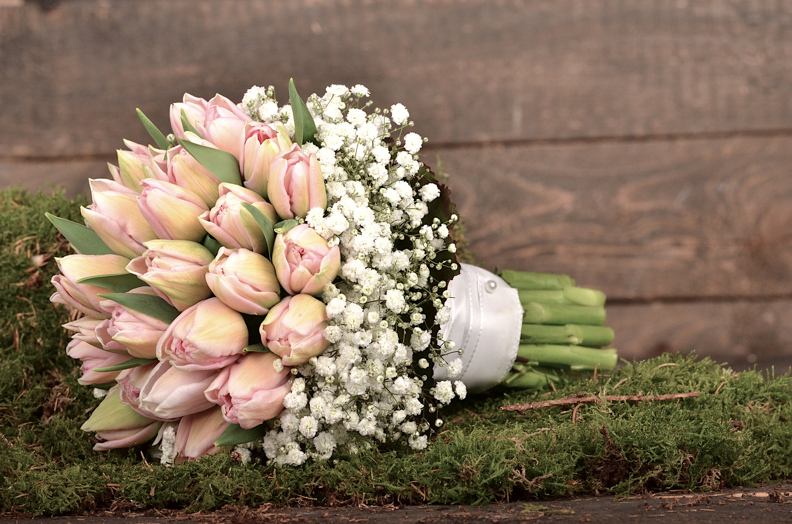 Brautstrauß aus Tulpen