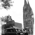 Brautwagenpanne am Kölner Dom