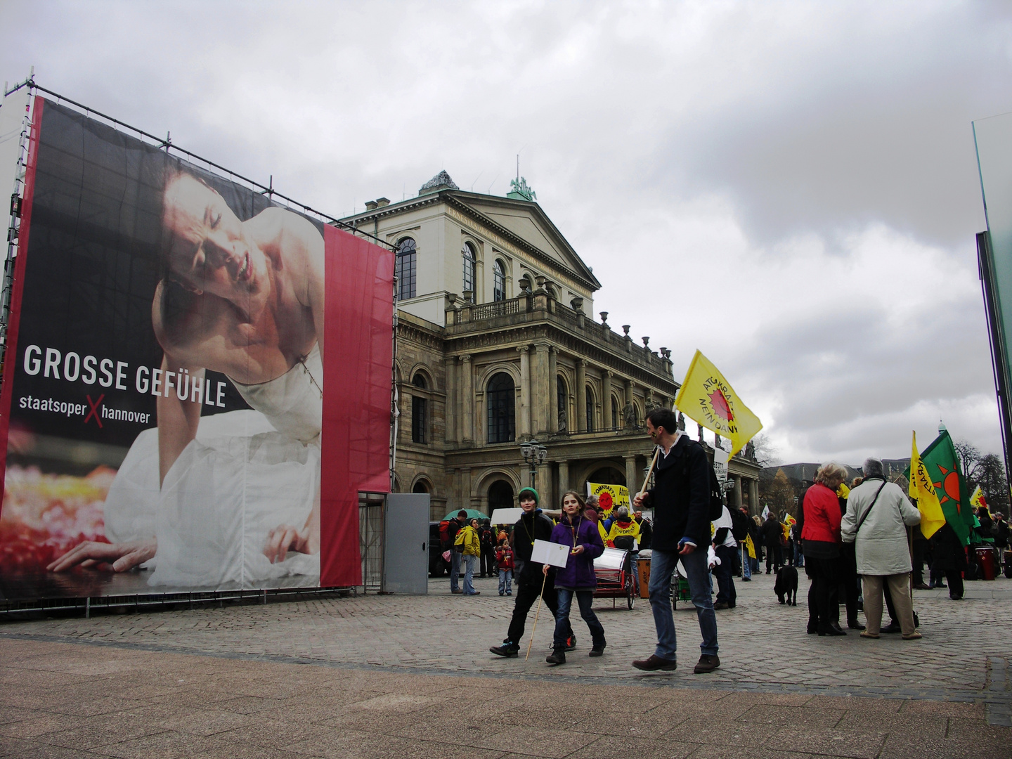 Bravo! gutes Gefühl für Protest.