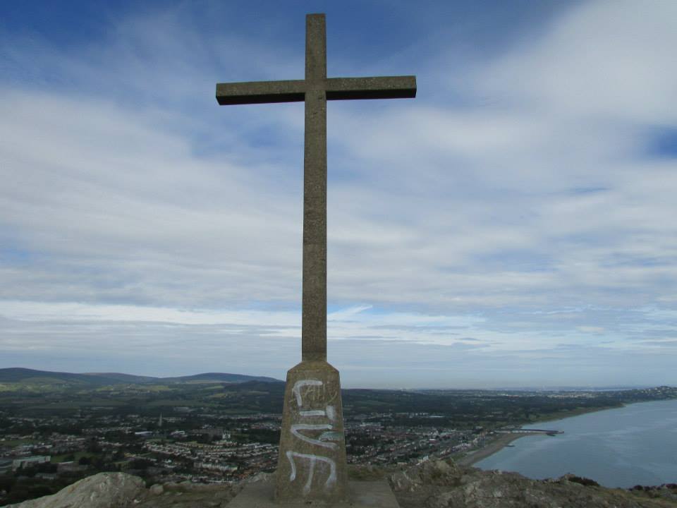 BRAY HEAD CROSS, COUNTY WICKLOW, IRELAND