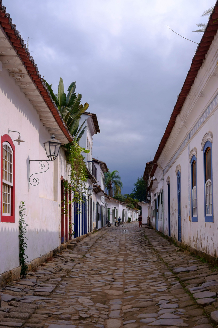 Brazil | A Street of the colonial town of Paraty