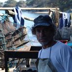 Brazilian Oyster worker
